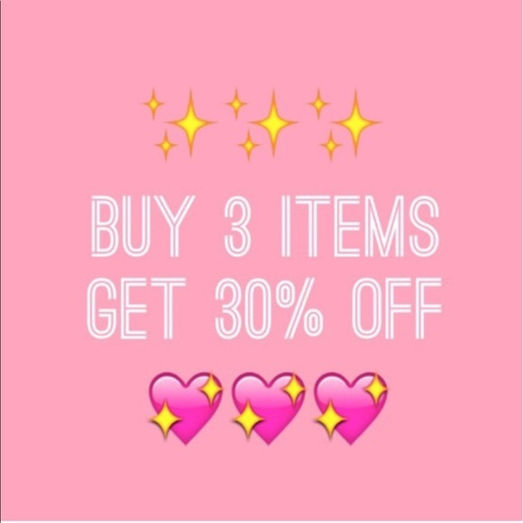 BUNDLE! 🤩 3 for 30% off! Entire store! 💕 - Picture 1 of 1